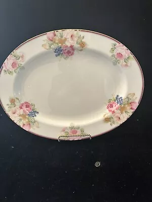 Mikasa Rosemead Platter Bone China 14” • $39