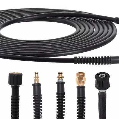 10m High Pressure Hose For Home KARCHER K2 K3 K4 K5 K7 Quick Connect  • £24.39