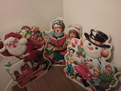 Blow Mold LIKE Vintage Christmas Flat Back (3) • $160