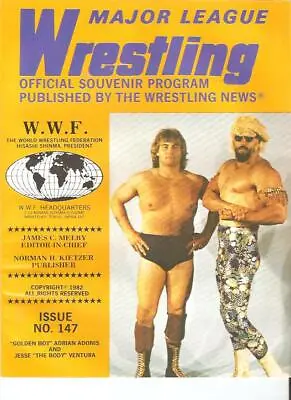 EXC Wrestling News NWA GRAHAM SNUKA Ventura Adonis Backlund WWF Program 1982 AWA • $19.99