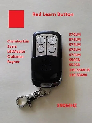 For Chamberlain Garage Door Opener Comp Mini Remote Control 950CB 953CB • £9.68