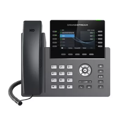 Grandstream GRP2615 10-Line 5 SIP Office IP Phone PoE Bluetooth FREE SHIPPING • $129.99