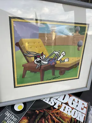 Bugs Bunny -WB- Cel-Robert McKimson- Hollywood Hare Limited 19/500 • $500