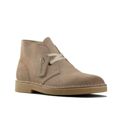 Clarks Originals Mens Desert Boots 2 - Sand Suede GOLD UK 789101112 G • $245.14