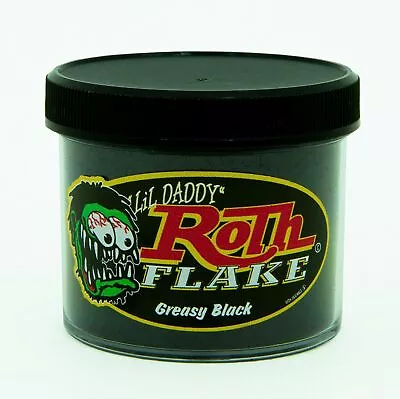 Lil Daddy Roth Metal Flake  Greasy Black  .015 • $27.99