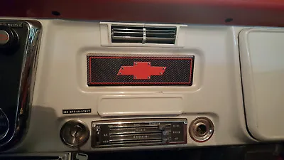 $32.95 • Buy 67-72 Chevy Truck Pickup Custom Radio Delete Plate, 1967 1968 1969 1970 1971