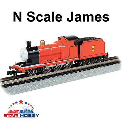 Bachmann 58792 N Scale James The Red Engine Train Locomotive Thomas Friends • $105
