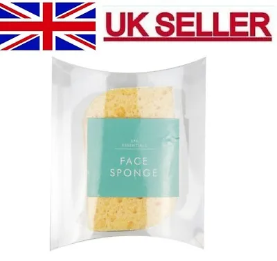 1 PACK Spa Essentials Face SKINCARE Exfoliating Facial Cleaning Sponge FREEPOST • £3.29