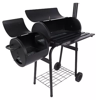 43  Outdoor BBQ Grill Charcoal Barbecue Pit Patio Backyard Meat Cooker Smoker • $177