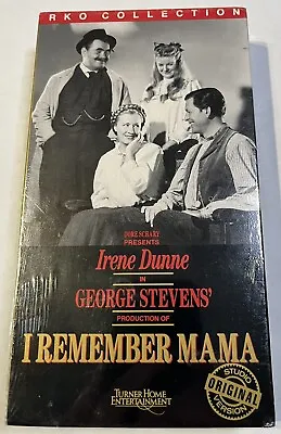 I Remember Mama (VHS 1975) Irene Dunne George Stevens B&W 1948 NEW SEALED • $9.95