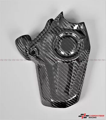 $95 • Buy 2021-2022 Ducati Monster, Monster + (937) Left Upper Engine Cover Carbon Fiber