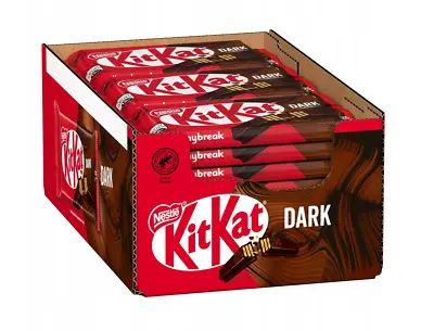 24x41.5G NESTLE KITKAT - KIT KAT DARK - CRUNCHY BAR - LIMITED CHOCOLATE WAFER • £34.73