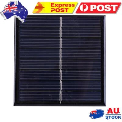 Mini Solar Panel 2W Solar Cell 2-slot Charger For 2AA 1.2V Rechargeable Battery • $11.99