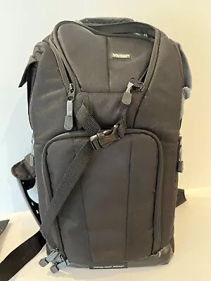 Vivitar DKS-18 Black Camera Backpack For DSLR And 15 Inch Laptop W/ Rain Cover • $29.99