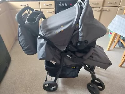 Winnie The Pooh Hauck Shopper Slx Pram Travel System Bundle And Rain Cover • £50