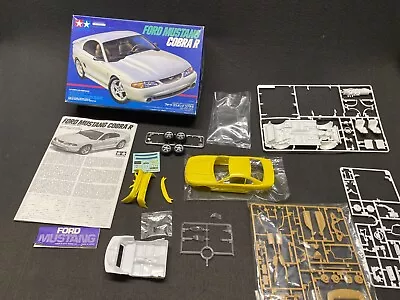 Tamiya Ford Mustang Cobra R 1/24 Model Kit 24156 Body Painted Yellow SN95 RARE • $41.99