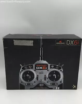 Spektrum DX6i Black 6 Channel Transmitter Aircraft Radio System With Accessories • $9.99