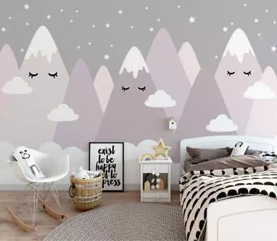 3D Mountain Life U1670 Wallpaper Wall Murals Wall Paper Wall Print Mural Romy • $66.99