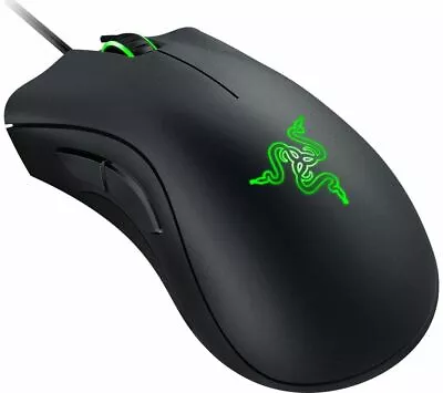 RAZER Wired Mouse 6400DPI Ergonomic Silent Gaming Mouse Universal Wired Mice .e • $24.18