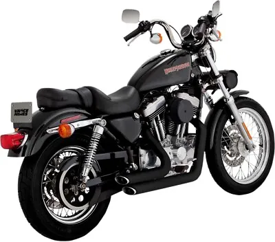 Vance & Hines Shortshots Staggered Exhaust System - Black - 47223 • $599.99