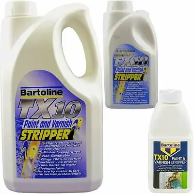 £6.99 • Buy Bartoline Tx10 All Purpose Paint And Varnish Remover Stripper 500ml/1l/2l