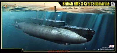 Merit 1/35 63504 British X-Craft Submarine • $50.06