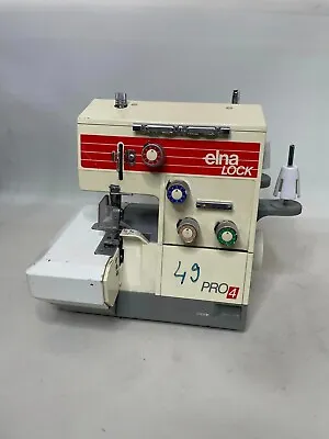 Elna Lock Pro 4 Overlock Machine 110V Used (G-32) • $279