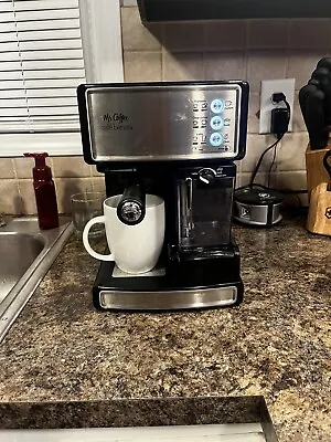 Mr. Coffee BVMC-ECMP1000-RB Café Barista Espresso And Cappuccino Maker. • $50