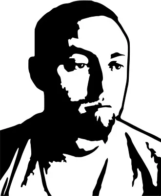 Mac Miller Vinyl Decal Sticker New Hip Hop Dope White Rapper  • $4.24