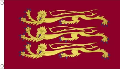 £3.25 • Buy Old England Historic King Richard Three Lions Crusade Flags Bunting Handwavers