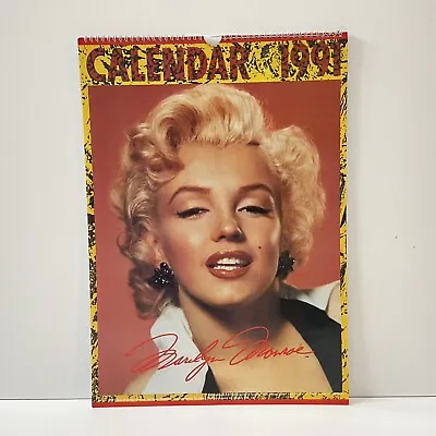 Marilyn Monroe 1991 Vintage Retro Official Calendar - KGB Publishing • £8.99