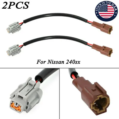 2PCS Turn Signal Adapter Harness For Nissan 240sx PnP S14 USDM To JDM Kouki US • $10.33