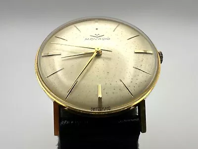 Vintage 1960's Movado Men's Automatic Vintage Watch Champagne Dial Classic • $325