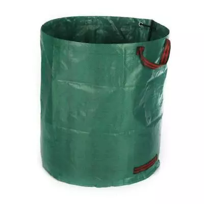 300 Litre Reusable Heavy Duty Garden Waste Sack Bags Rubbish Grass Sack Green • £10.40