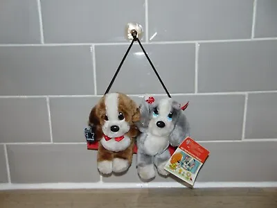 Vintage 1989 Sad Sam And Honey On Swing W/ Hanger Applause - 6  Plush With Tags • £19.99