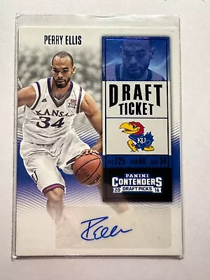 K51350 - 2016-17 Panini Contenders Draft Picks #149A Perry Ellis Auto • $8