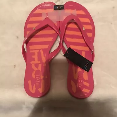 Mixit  Women’s Sandals Shoes Pink Size 8  Retail $20 ( TW-1496) • $7.96