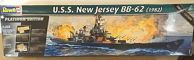 Revell 1/350 - USS New Jersey BB-62 (1982) PLATINUM EDITION Battleship Model Kit • £114.99