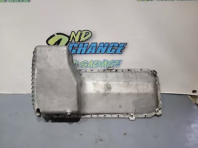 1989 BMW E34 E30 325i 525i ENGINE MOTOR ALUMINUM OIL PAN W/ LEVEL SENSOR OEM • $329.99