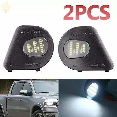 Side Mirror LED Puddle Light FOR Dodge Ram 10-19 1500 2500 3500 4500 5500 Truck • $11.18