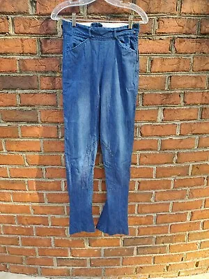 Vintage Brittany Equestrian Riding Pants Breeches Denim New York Horseback Rider • $10.67