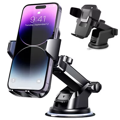 Car Phone Holder Mount 360° Rotatable Car Windshield Dashboard Stand Universal • $12.98