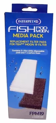 Interpet Fish Pod Moon 19 Media Pack • £8.62