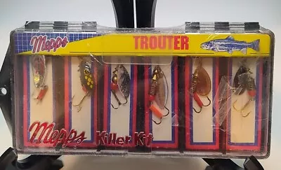 Fishing Lures MEPPS TROUTER KILLER KIT SYCLOPS AGLIA BLACK FURY Lures New Sealed • $39.50