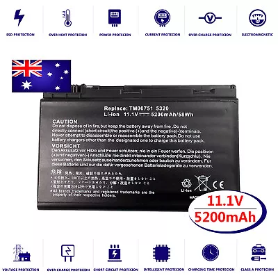 Battery For Acer Aspire 7540-5750 7540G-304G32MN 6530 6530G 7730G Laptop 10.8V • $37.95