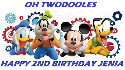 Mickey Mouse Clubhouse Edible Cake Topper Decoration • $12.99