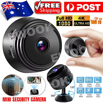 $12.75 • Buy Mini Wifi Wireless IP Spy Hidden Camera 1080P Security Cam Network Monitor NEW