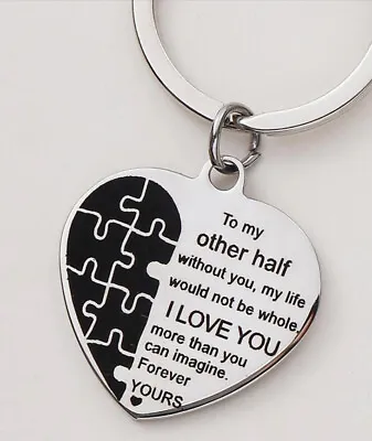 To My Other Half Key Ring Perfect For Valentines Day • £3