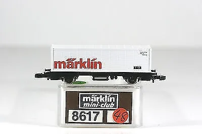 Marklin 8617 Z Mini Club  Marklin  Container Car LN/Box • $11.05