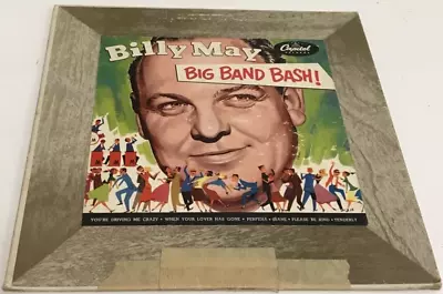 Vintage 1952 Billy May And His Orchestra – Big Band Bash! Vinyl 33 1/3 Record • $8.68